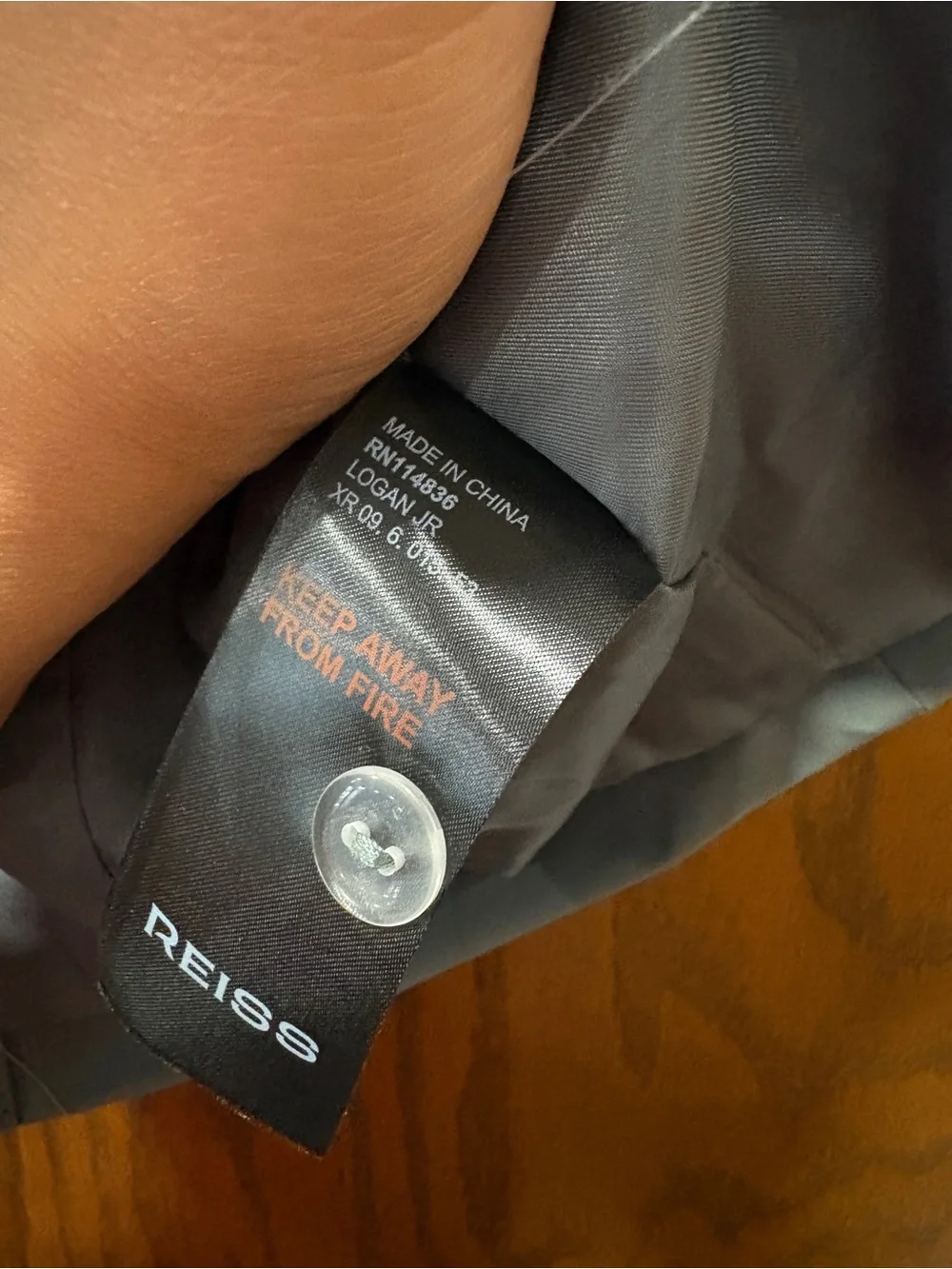 Reiss Sage Green Logan 6-7 yrs Gabardine Coat Removable Gilet Hybrid Funnel $175